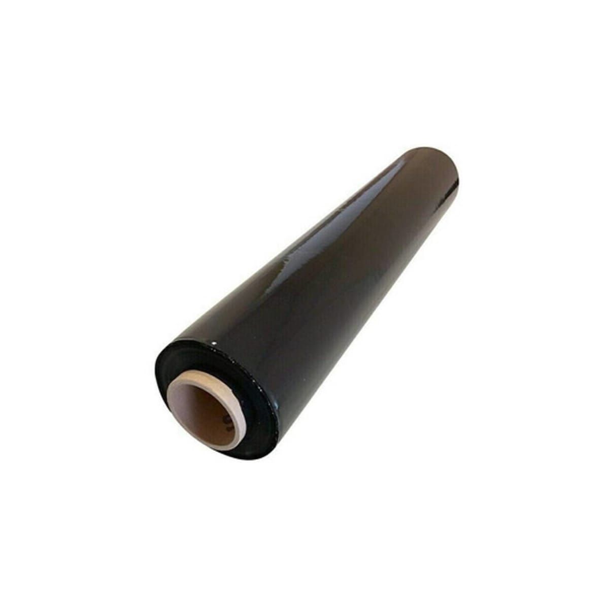 MALIK - Film Stretch Negro 50cm x 350m - Rollo 3kg 20 Mic