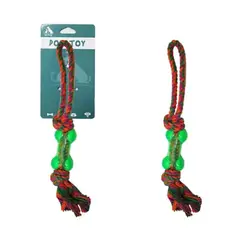 GENERICO - Hueso de doble nudo con asa 36cm 100g