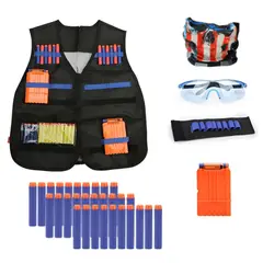 ATURE - Kit De Chaleco Táctico Para Niños Para Nerf N-strike El