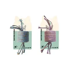 GENERICO - Rodillo de cáñamo para gato Color Aleatorio