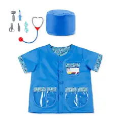 ATURE - Conjunto De Disfraces De Rol Disfraz De Médico Para Niños