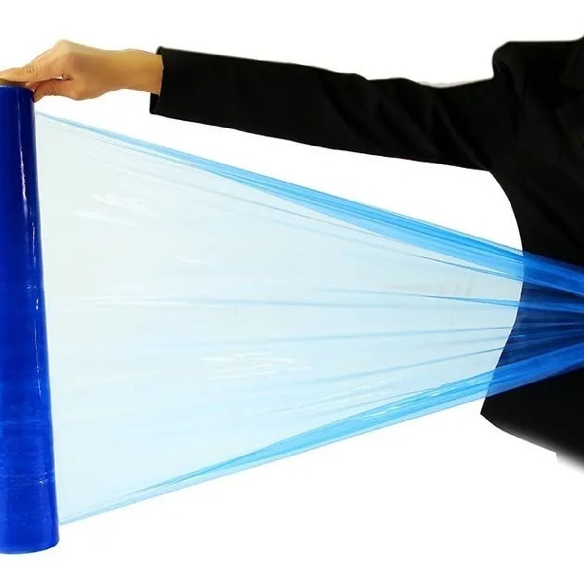 Alusa Film Stretch Azul 3kg - Rollo 50cm x 350m, marca MALIK - Foto 2