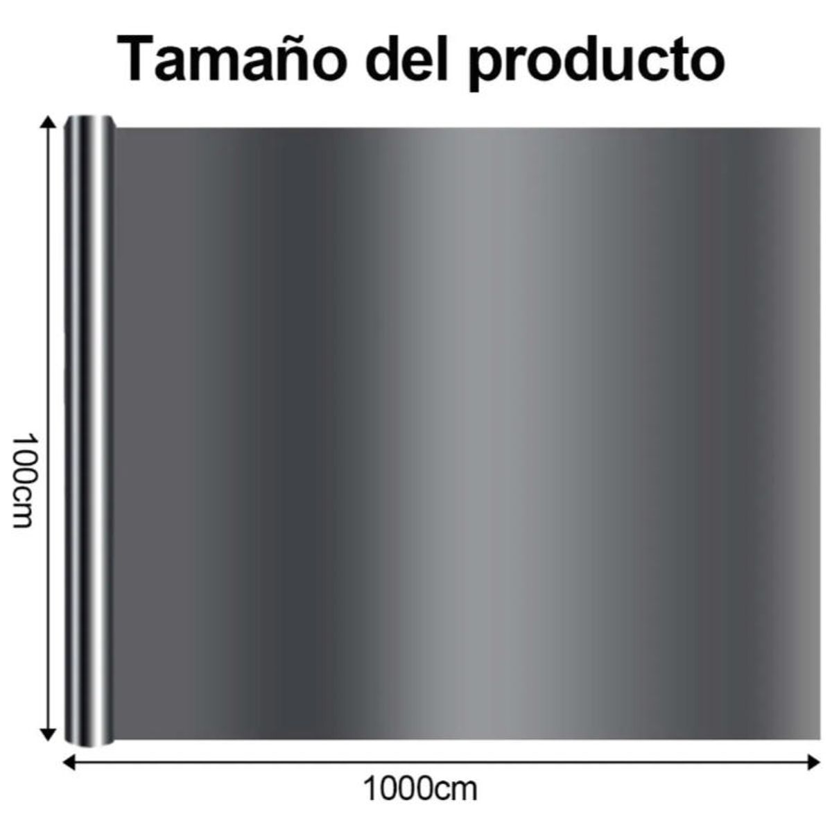 ATURE - Lamina Espejada Film Privacidad Vidrio Ventana 100cm  10m