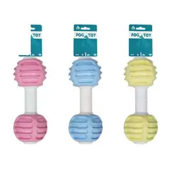 GENERICO - Pelota de baches pequeña tipo barra TPR color aleatorio
