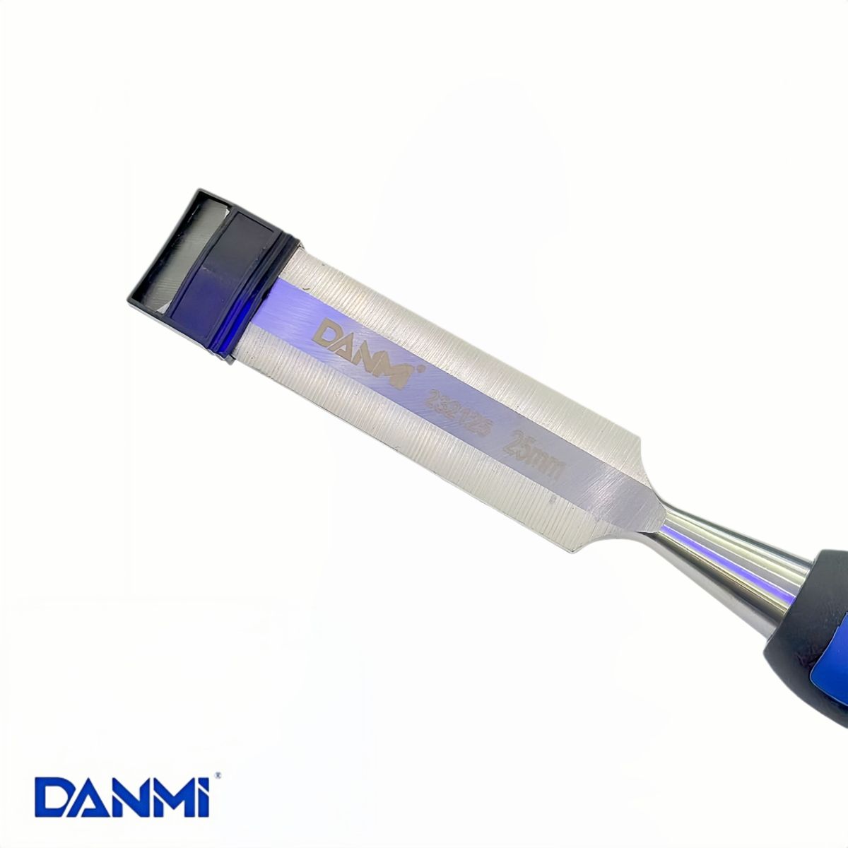 DANMI - Cincel Para Carpintería De 25 Mm Con Mango De Goma