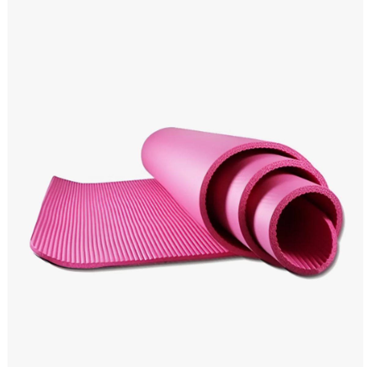 GENERICO - Mat 10mm yoga pilates extra grueso color rosa