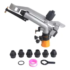 ATURE - Regador Riego Automático Rociador Giratorio,1-12 R- 18- 36m