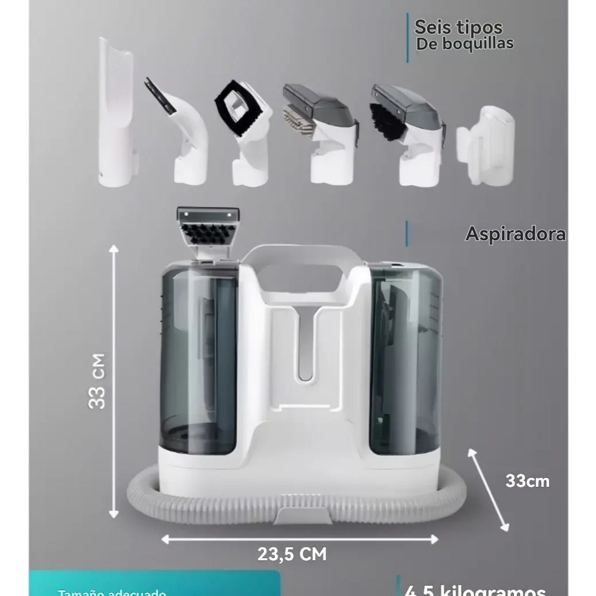 VIDA BUENAS - Aspiradora De Alfombras  Tacho Mejor Calidad Vida Buenas