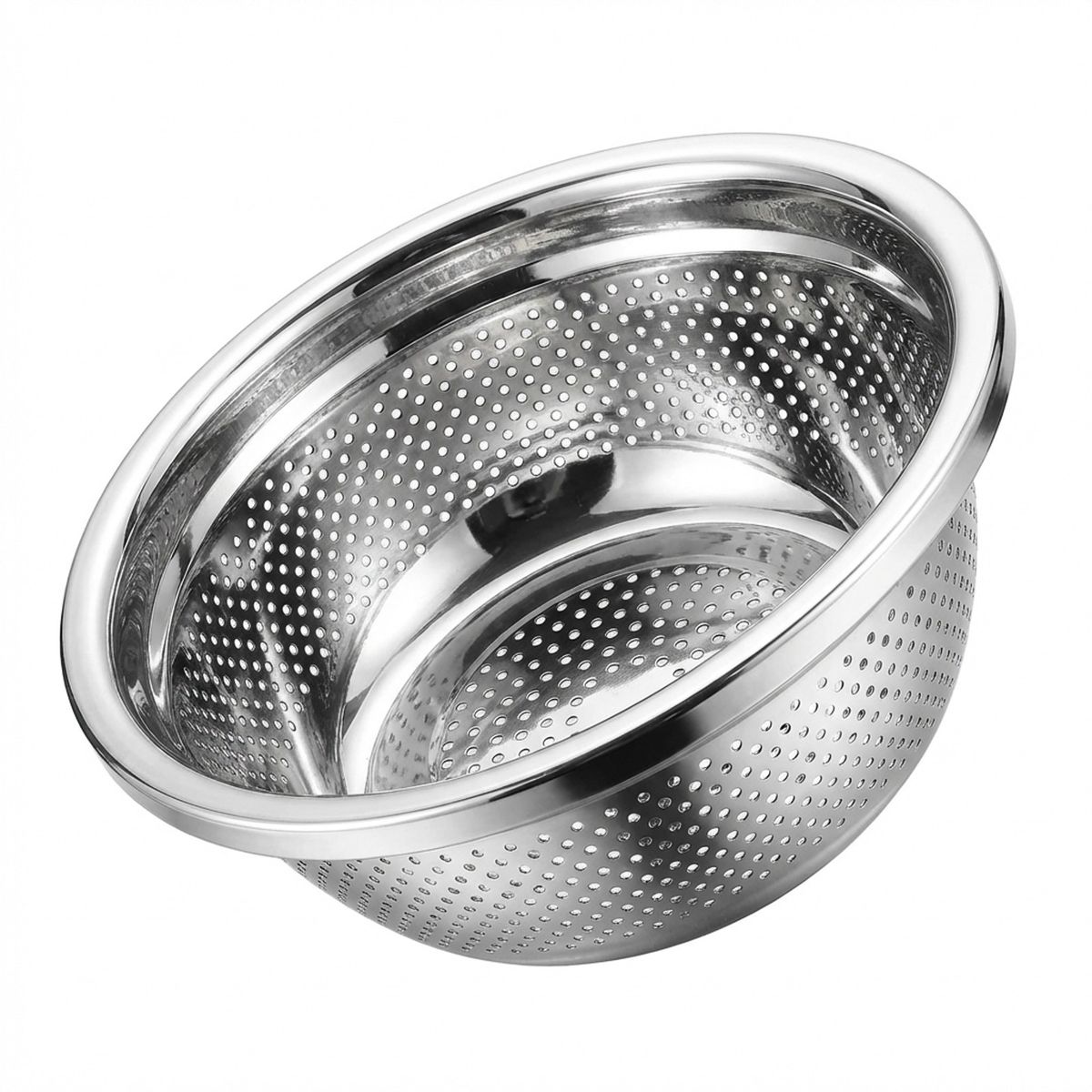 GENERICO - Colador de Acero Inoxidable Doble Capa 22cm-1 PCS