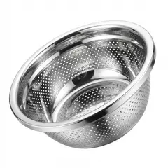 GENERICO - Colador de Acero Inoxidable Doble Capa 22cm-2 PCS