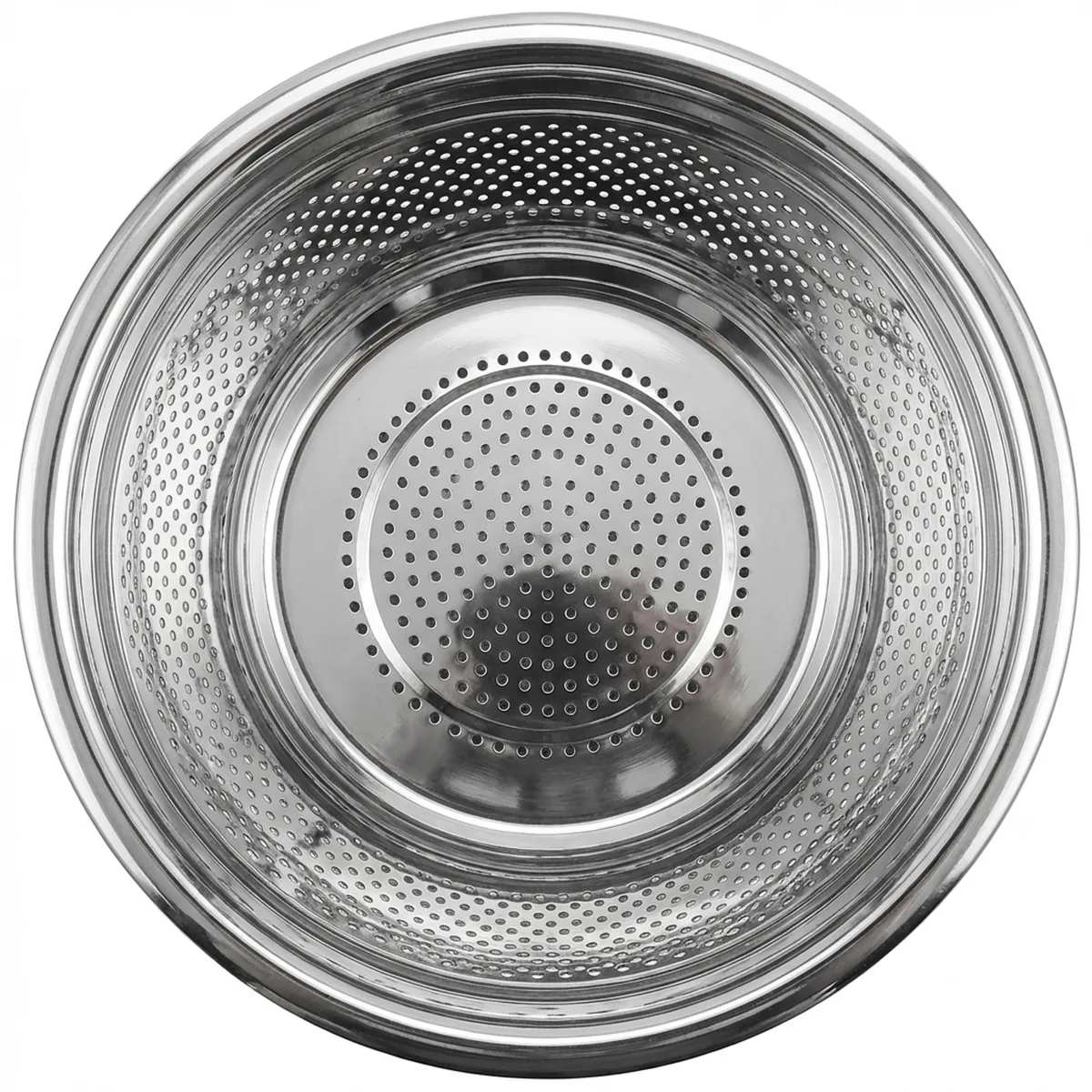 GENERICO - Colador de Acero Inoxidable Doble Capa 22cm-1 PCS