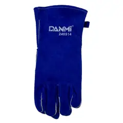 DANMI - Guante Soldador Azul 14 Pulgadas