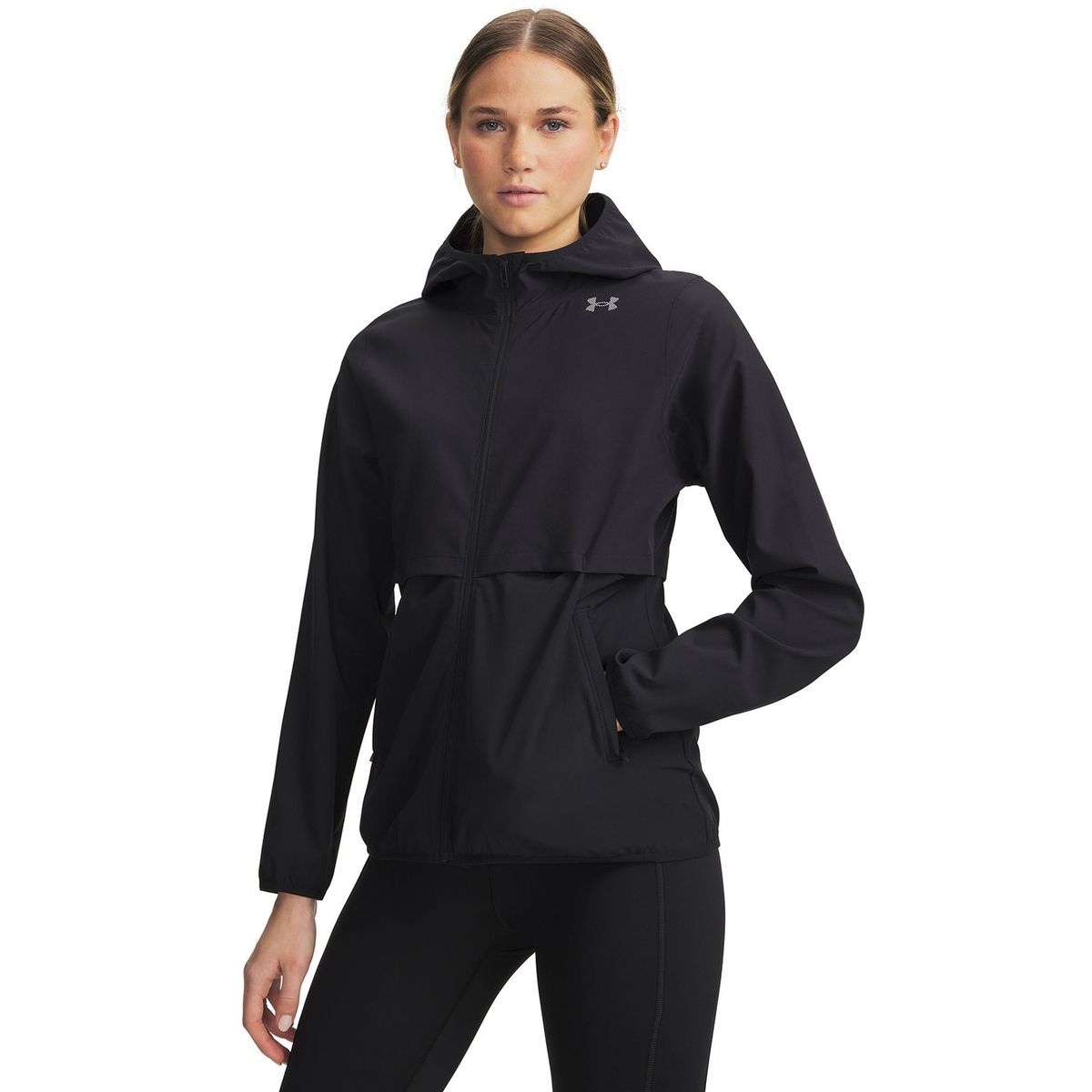 UNDER ARMOUR - Chaqueta Mujer Velociti Pro Storm Negro UNDER ARMOUR