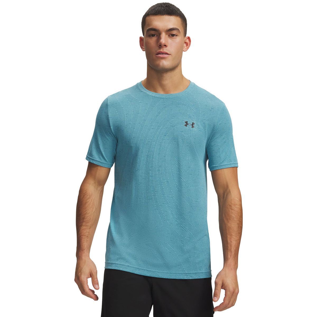 UNDER ARMOUR - Polera M/C Hombre Vanish Seamless Novelty Ss Polera Azul UNDER ARMOUR