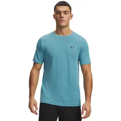 UNDER ARMOUR - Polera M/C Hombre Vanish Seamless Novelty Ss Polera Azul