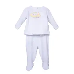 PILLIN - Conjunto Recién Nacido Unisex Blanco Unisex PVD304-26BCO