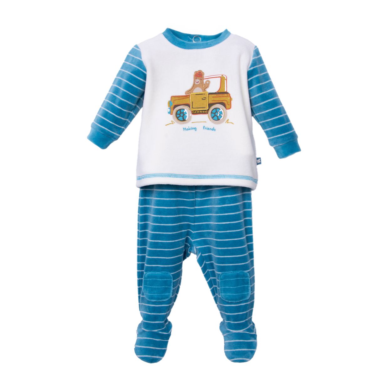 PILLIN - Conjunto  Verde Niño Pillin PVD318-26PET