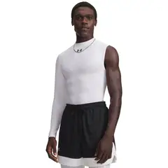 UNDER ARMOUR - Primera Capa Superior Hombre Hg Asymm Left Top Blanco