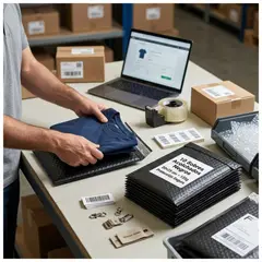 MALIK - Pack 20 Sobres Burbuja Negros 15x24 cm