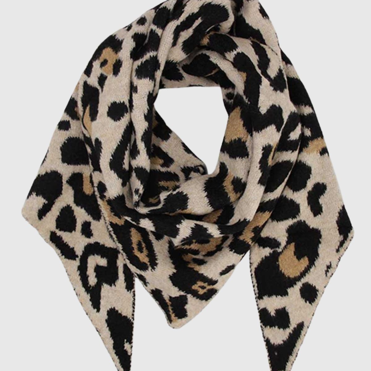 ANONIMASTORE - Bufanda Triangular Animal Print