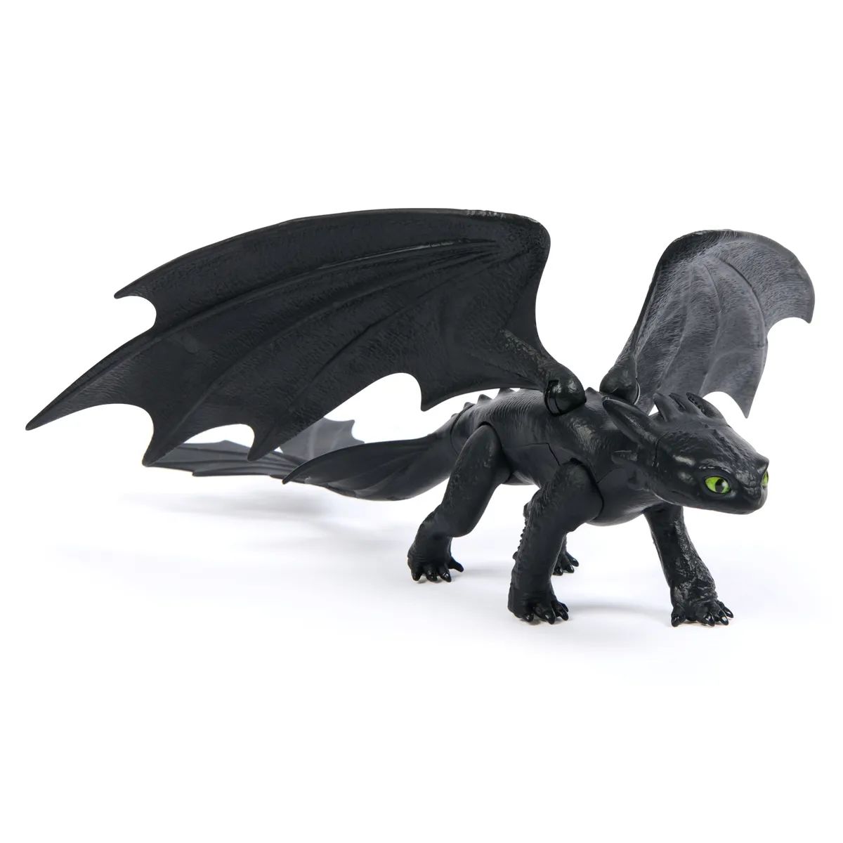 DRAGONS - Figura Articulada Chimuelo Negro Cómo Entrenar A Tu Dragón