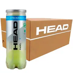 HEAD - Caja 24 Tarros de Pelotas Pádel Pro + 3B