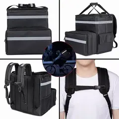 EVERSO - Bolso Mochila Térmica Delivery Expandible Ampliar A 455l
