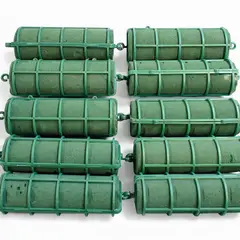 GENERICO - Pack Espuma Floral Cilíndrica con Soporte