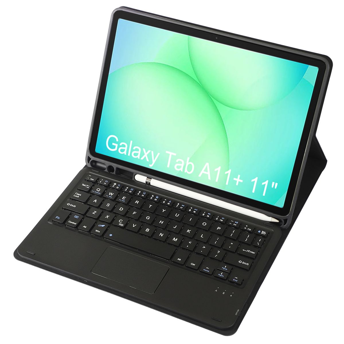 RENVMEXY - Funda con teclado Bluetooth y touchpad para Samsung Galaxy Tab A11+ 11