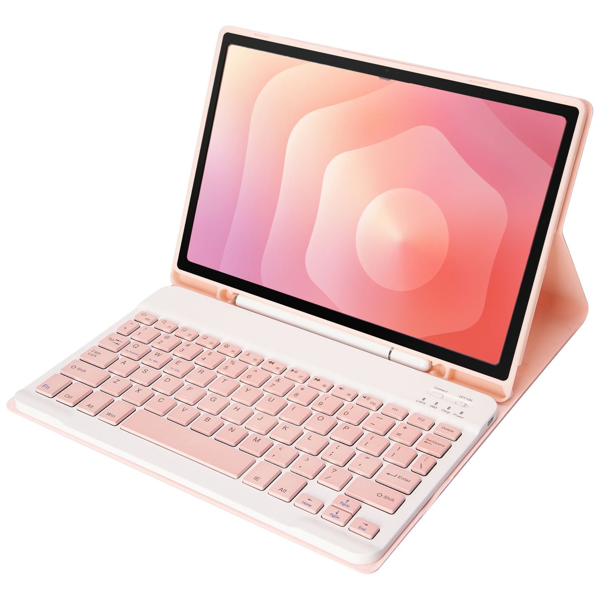 RENVMEXY - Funda con teclado Bluetooth para Samsung Tab S11 11 pulgadas