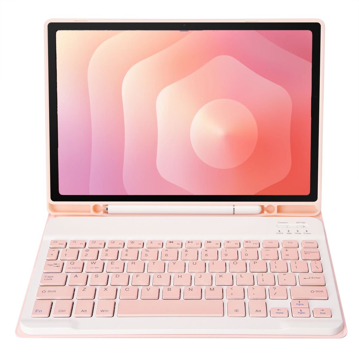 RENVMEXY - Funda con teclado Bluetooth para Samsung Tab S11 11 pulgadas