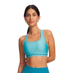 UNDER ARMOUR - Peto UA Armour Mid Crossback Azul Mujer