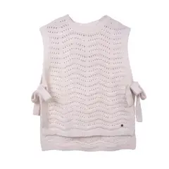 PILLIN - Chaleco Blanco Niña TVD902-26BEI