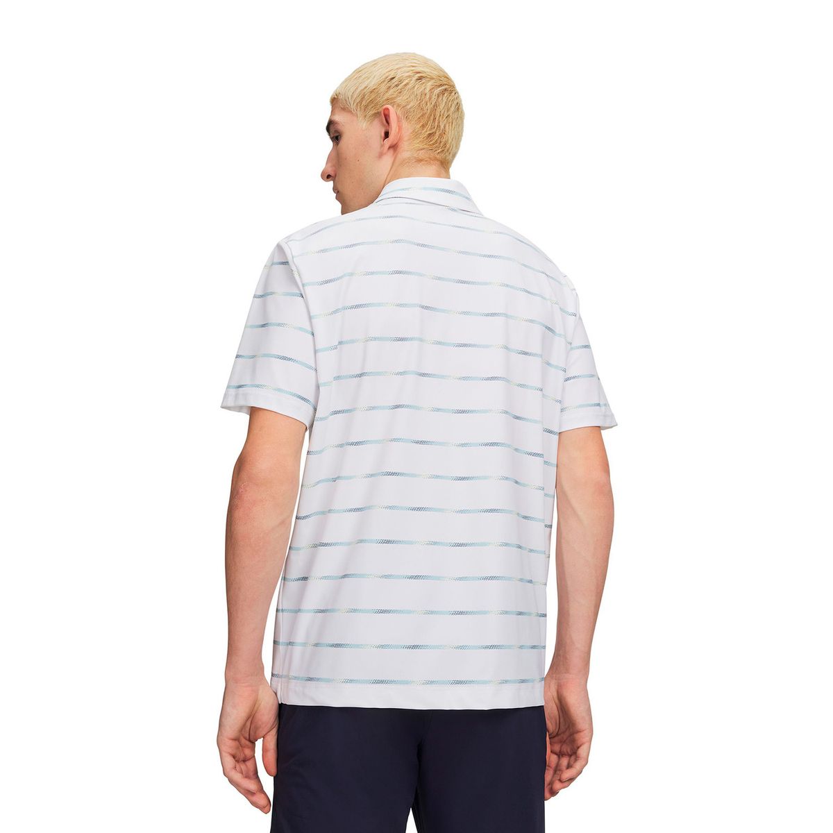 UNDER ARMOUR - Polera Manga Corta UA Drive Chill Printed Blanco Hombre UNDER ARMOUR