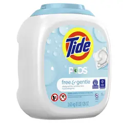 TIDE - Detergente en Cápsulas Free & Gentle 152 un