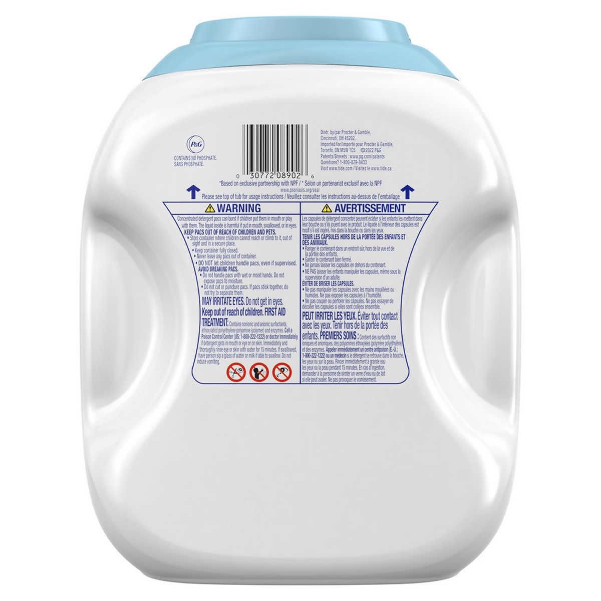 TIDE - Detergente en Cápsulas Free & Gentle Tide 152 un