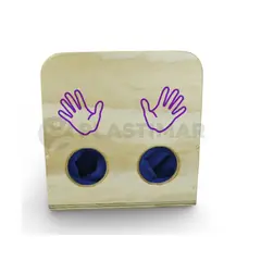 PLASTIMAR - JUEGO CAJA DE MADERA TOCAR Y SENTIR