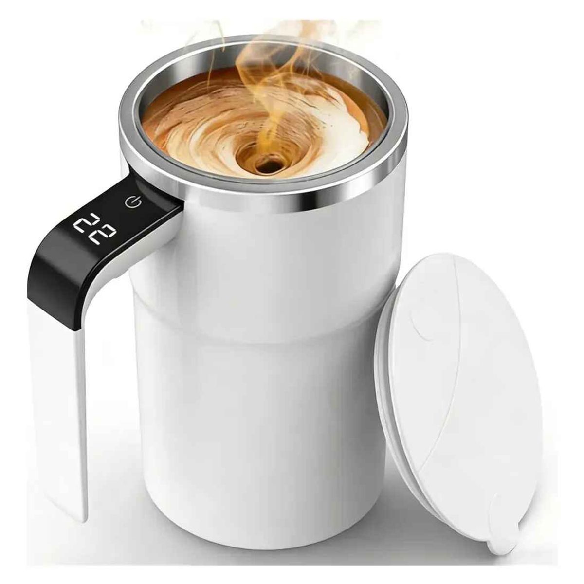 GENERICO - Taza Auto Agitable Mezcladora Café Bebidas Térmica