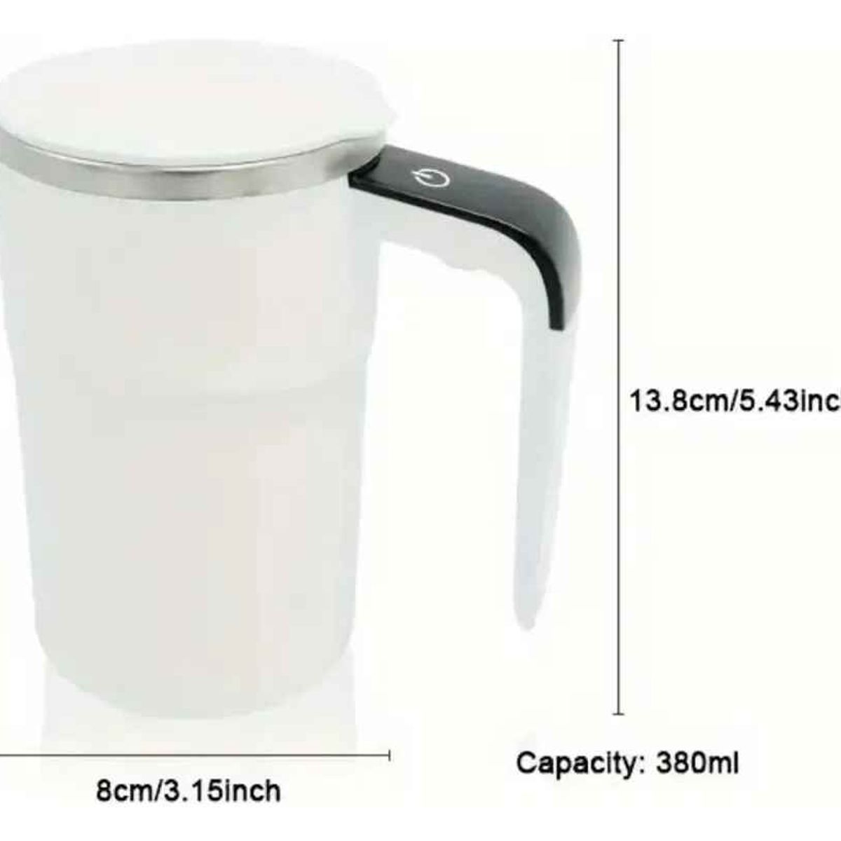 GENERICO - Taza Auto Agitable Mezcladora Café Bebidas Térmica