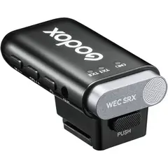GODOX - WEC-S Kit 2 Micrófono Doble Para Cámaras Sony y Dispositivos Móviles