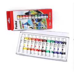 FOSKA - Color gouache 12 colores 12ml PE1007