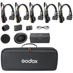 GODOX - SkyTalk Air 5S Sistema de Intercomunicación Inalámbrico Para 5 Personas