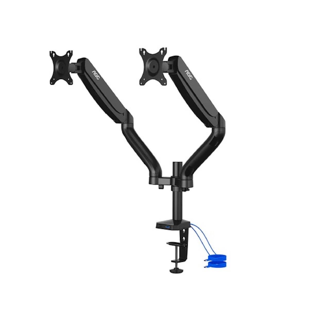 AOC - Soporte Doble AOC AD110DX para Monitores 13" a 32" con USB