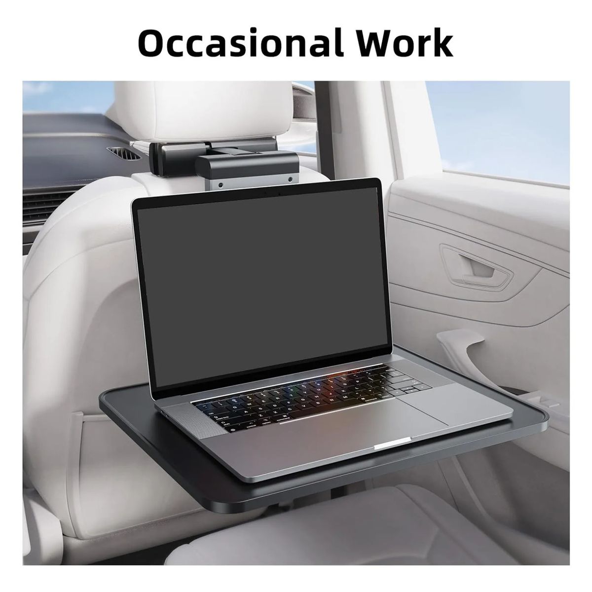 EVERSO - Mesa Bandeja Plegable De Comida Y Porta Vasos Autos Asiento