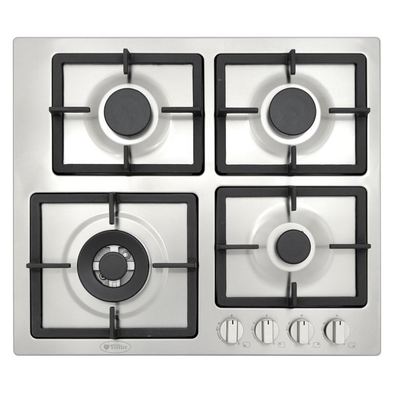 ALBIN TROTTER Encimera Gas Licuado Quadra 60 cm 4 Platos