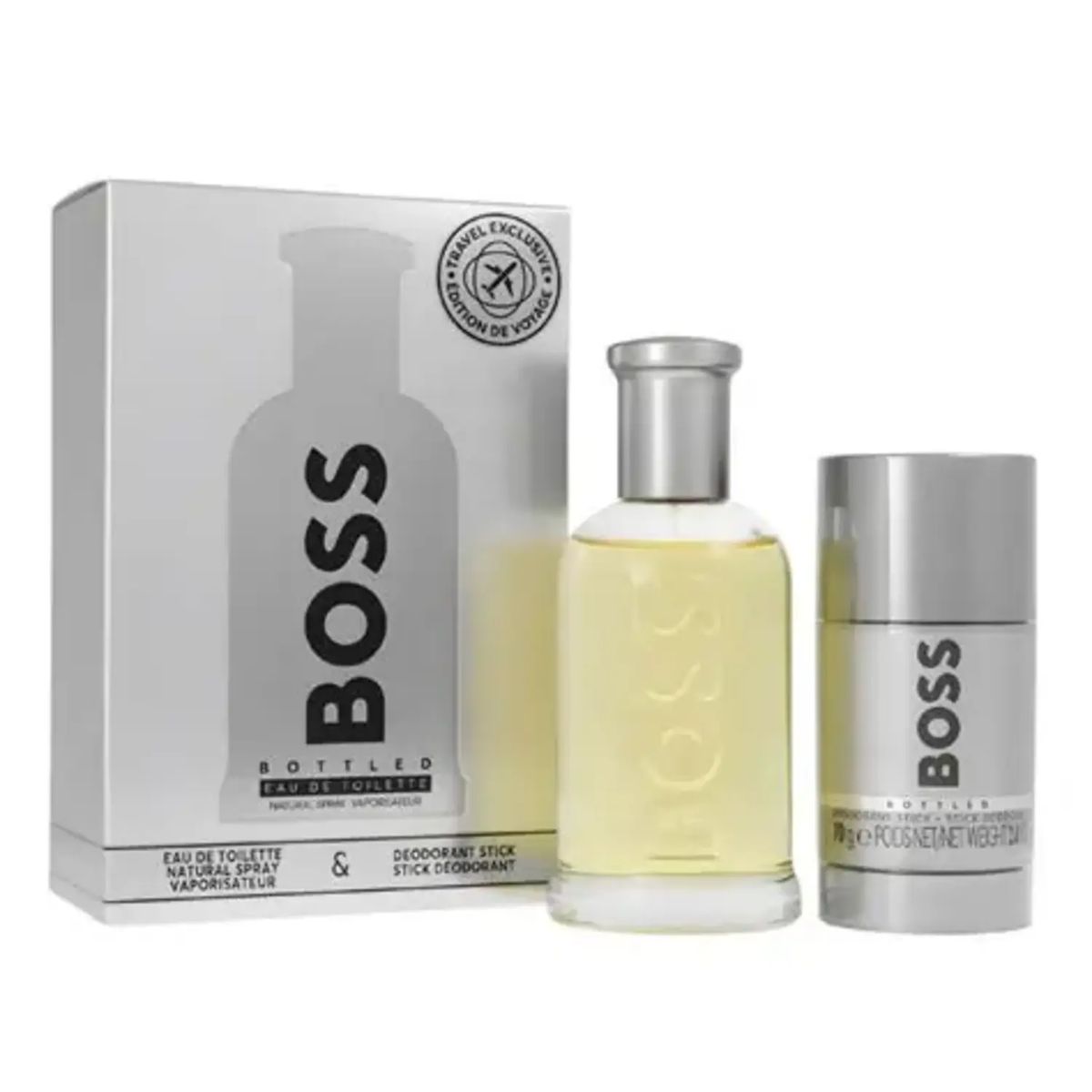 HUGO BOSS - HUGO BOSS BOTTLED ESTUCHE EDT 100ML + DESODORANTE DE BARRA 75ML