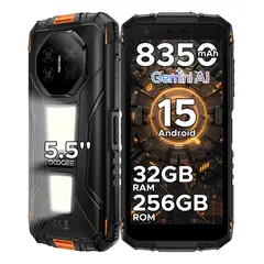 DOOGEE - Fire 3 Max Rugerizado 5.5 8+256GB 8.350mAh Linterna
