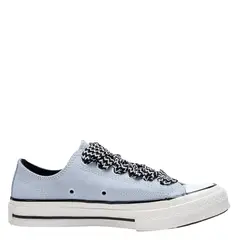 CONVERSE - Zapatilla Chuck 70 Gamuza 90's Sports Mujer Azul
