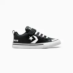 CONVERSE - Zapatilla Pro Blaze Cuero Niños Negro