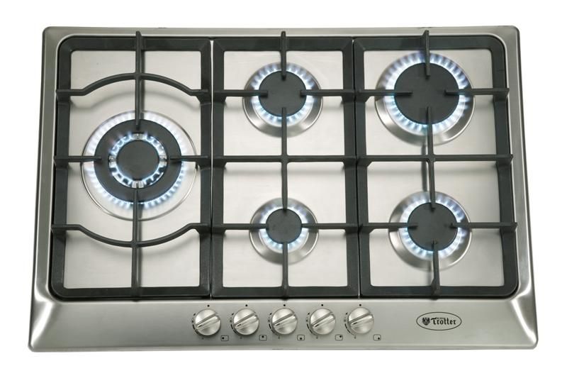 ALBIN TROTTER Encimera Gas Licuado Professional 75 5 Platos